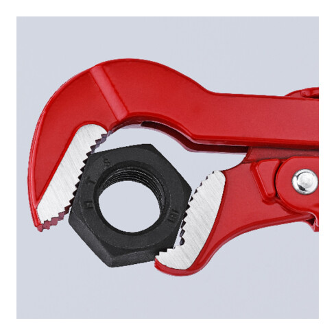 KNIPEX 83 30 030 Pijptang S-mond rood gepoedercoat 680 mm
