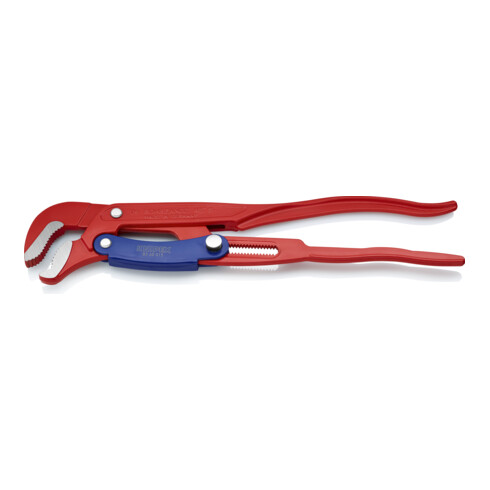 KNIPEX Giratubi con ganasce ad "S" 83 60 015 con regolazione rapida, verniciato a polvere rosso, 420mm