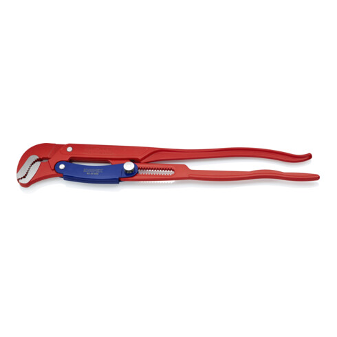 KNIPEX 83 60 020 Rohrzange S-Maul mit Schnelleinstellung rot pulverbeschichtet 560 mm