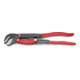 KNIPEX Giratubi con ganasce ad "S" 83 61 015 con regolazione rapida, verniciato a polvere grigio, 420mm-2