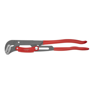 KNIPEX 83 61 020 Rohrzange S-Maul mit Schnelleinstellung grau pulverbeschichtet 560 mm