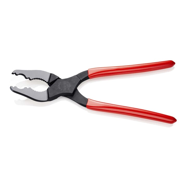KNIPEX 84 21 200 Fahrzeug-Konuszange mit Kunststoff überzogen schwarz atramentiert 200 mm