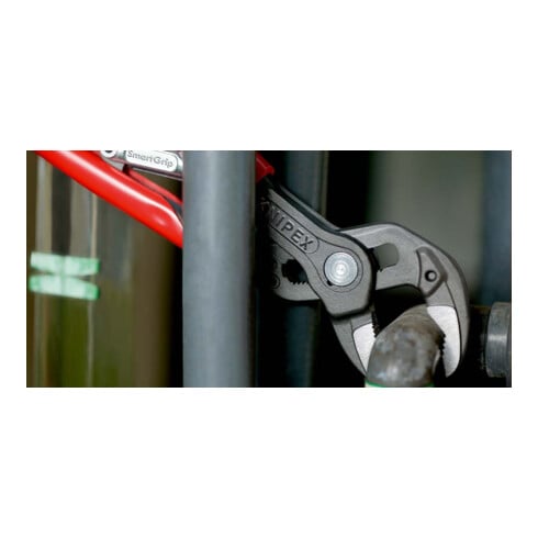 KNIPEX 85 01 250 SmartGrip® waterpomptang met automatische verstelling grijs geatramenteerd 250 mm