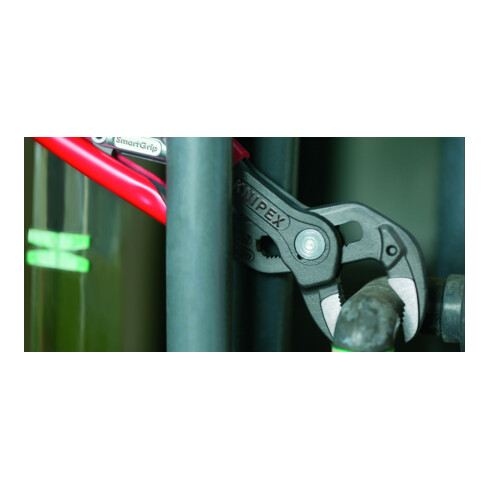 KNIPEX 85 01 250 SmartGrip® waterpomptang met automatische verstelling grijs geatramenteerd 250 mm