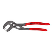 KNIPEX 85 51 180 C Slangklemtang voor Click Clamps grijs geatramenteerd 180 mm