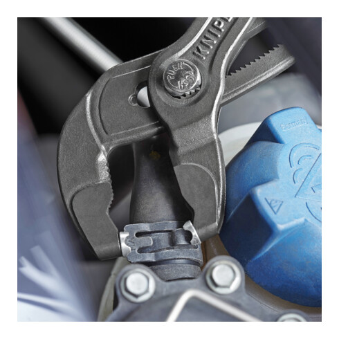 Federbandschellen-Zange tauchisol. Knipex