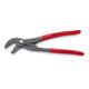 KNIPEX 85 51 250 AF Federbandschellenzange mit Feststeller mit rutschhemmendem Kunststoff überzogen grau atramentiert 250 mm-2