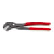 KNIPEX 85 51 250 C Schlauchschellenzange für Click-Schellen mit rutschhemmendem Kunststoff überzogen grau atramentiert 250 mm-1