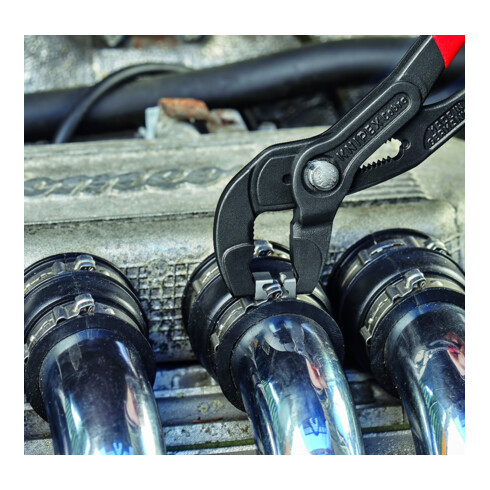 KNIPEX 85 51 250 C slangklemtang voor Click-klemmen grijs geatramenteerd 250 mm