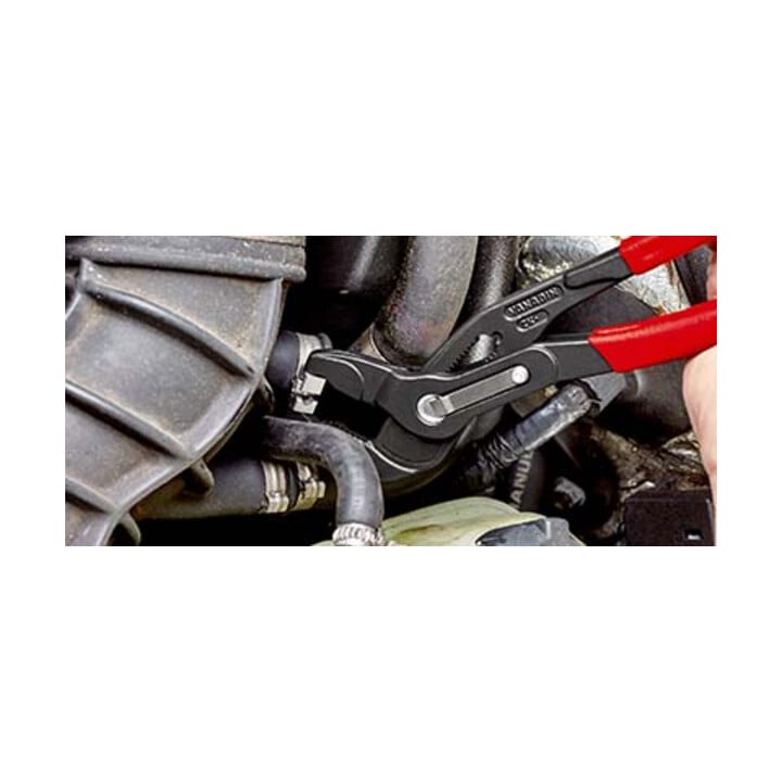 KNIPEX 85 51 250 C slangklemtang voor Click-klemmen grijs geatramenteerd 250 mm