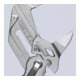 KNIPEX 86 03 250 Zangenschlüssel Zange und Schraubenschlüssel in einem Werkzeug mit Kunststoff überzogen verchromt 250 mm