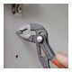 KNIPEX 87 01 125 Cobra® hightech waterpomptang, grijs geatramenteerd, 125 mm