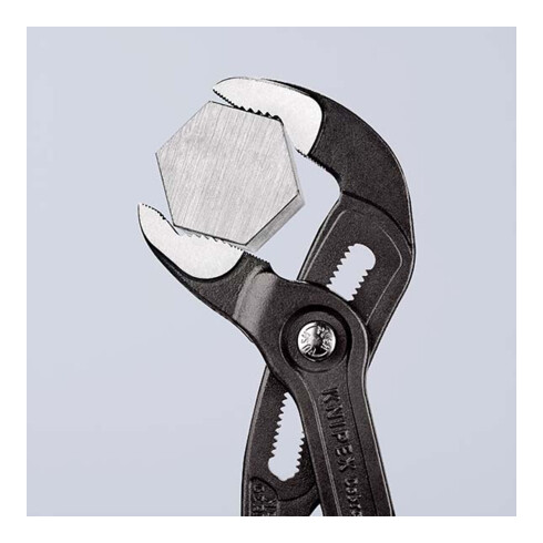 KNIPEX 87 01 300 Cobra® Hightech-Wasserpumpenzange, grau atramentiert, 300 mm