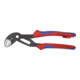 KNIPEX Pinza regolabile di nuova generazione per tubi e dadi Cobra® 87 02 180 T bonderizzata grigia, 180mm-3