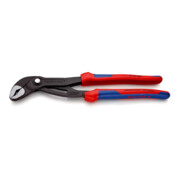 KNIPEX 87 02 300 Cobra® Hightech-Wasserpumpenzange mit Mehrkomponenten-Hüllen grau atramentiert 300 mm