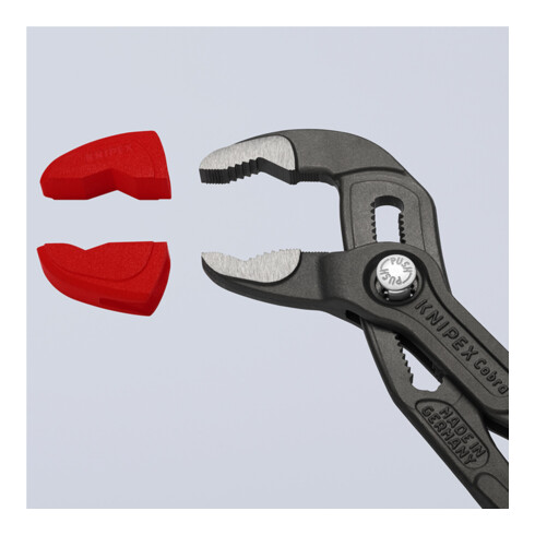 KNIPEX 87 09 250 V01 3 Paar Kunststoffbacken für alle 87 XX 250er Modelle (Modelle ab 2007)  