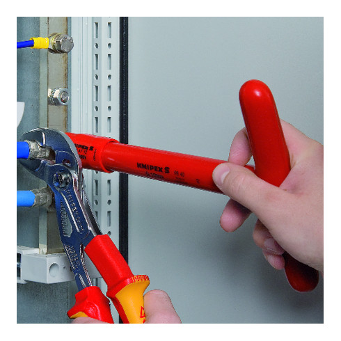 KNIPEX 87 26 250 Cobra® VDE High-tech waterpomptang, geïsoleerd verchroomd VDE 250 mm