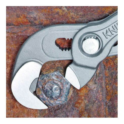 KNIPEX 87 41 250 Schroevendraaiertang grijs geatramenteerd 250 mm
