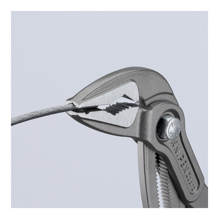 KNIPEX 87 51 250 Cobra® ES waterpomptang extra slank grijs geatramenteerd 250 mm