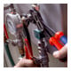 KNIPEX 88 02 250 Alligator® Wasserpumpenzange mit schlanken Mehrkomponenten-Hüllen schwarz atramentiert 250 mm
