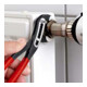 KNIPEX 88 02 250 Alligator® Wasserpumpenzange mit schlanken Mehrkomponenten-Hüllen schwarz atramentiert 250 mm-4