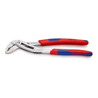 KNIPEX 88 05 250 Alligator® Wasserpumpenzange mit schlanken Mehrkomponenten-Hüllen verchromt 250 mm