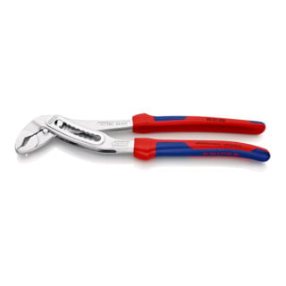 KNIPEX 88 05 300 Alligator® Wasserpumpenzange mit Mehrkomponenten-Hüllen verchromt 300 mm