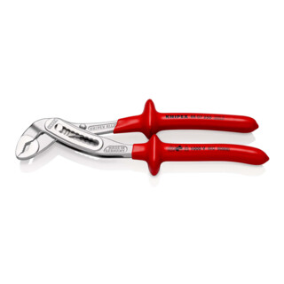 KNIPEX 88 07 250 Alligator® Wasserpumpenzange tauchisoliert, VDE-geprüft verchromt 250 mm
