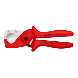 KNIPEX 90 20 185 PlastiCut® Schlauch- und Schutzrohrschneider aus zähem, glasfaserverstärktem Kunststoff 185 mm