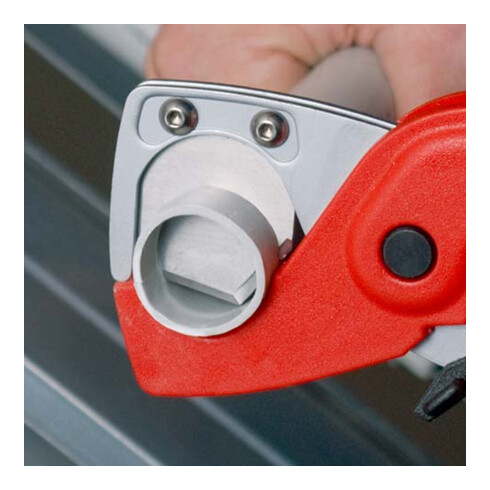 KNIPEX 90 20 185 PlastiCut® Schlauch- und Schutzrohrschneider aus zähem, glasfaserverstärktem Kunststoff 185 mm