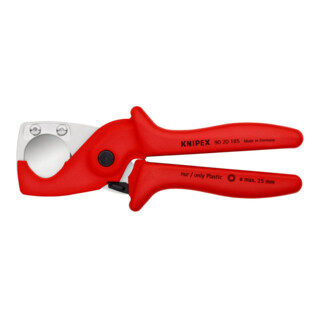 KNIPEX 90 20 185 PlastiCut® slang- en buissnijder 185 mm