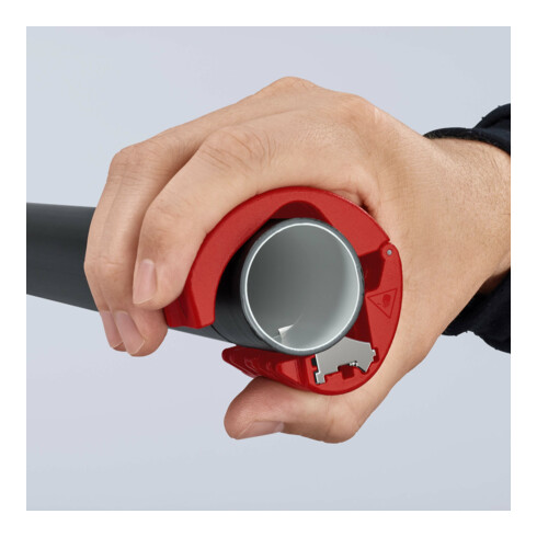 KNIPEX 90 22 10 BK BiX® Schneider für Kunststoffrohre und Dichthülsen 72 mm