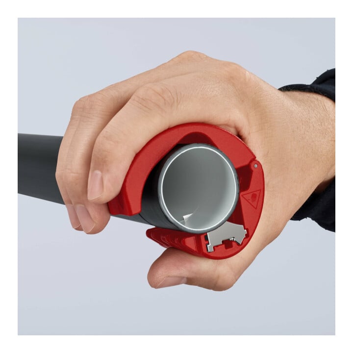 KNIPEX 90 22 10 BK BiX® Schneider für Kunststoffrohre und Dichthülsen 72 mm