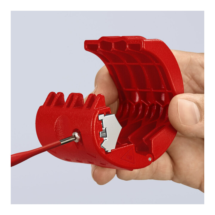 KNIPEX 90 22 10 BK BiX® Schneider für Kunststoffrohre und Dichthülsen 72 mm