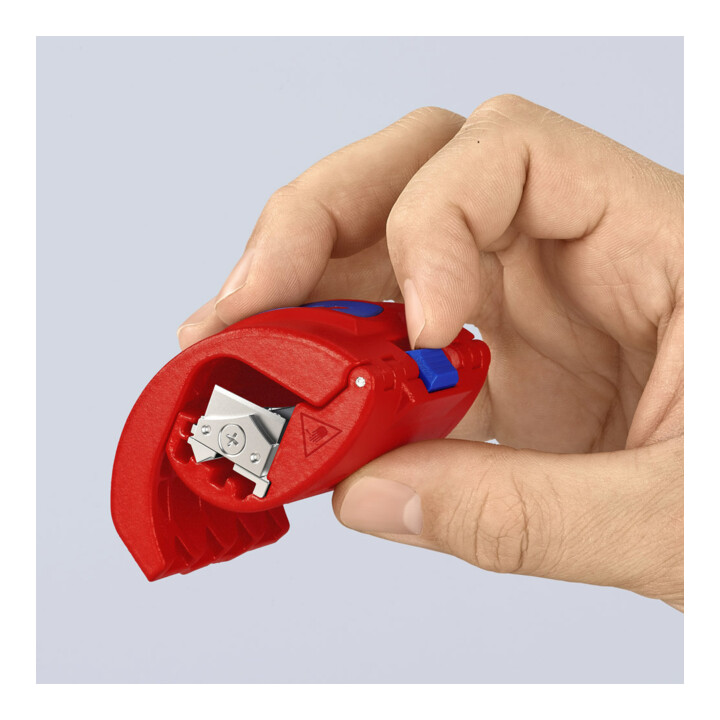 KNIPEX 90 22 10 BK BiX® Schneider für Kunststoffrohre und Dichthülsen 72 mm