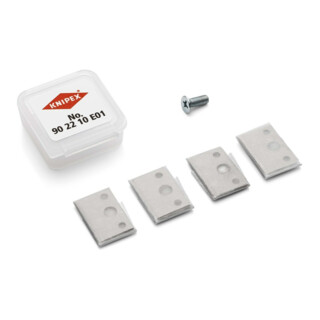KNIPEX 90 22 10 E01 Satz mit 8 Ersatzklingen für 90 22 10 BK  