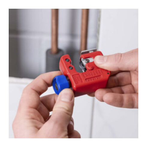 KNIPEX 90 31 01 TubiX® S Rohrabschneider 77 mm