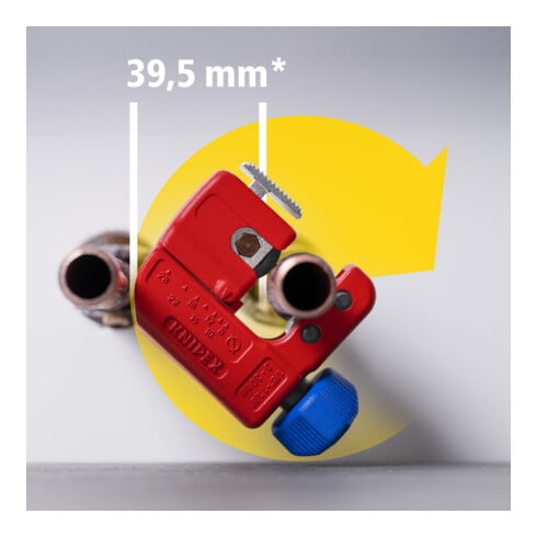 KNIPEX 90 31 01 TubiX® S Rohrabschneider 77 mm