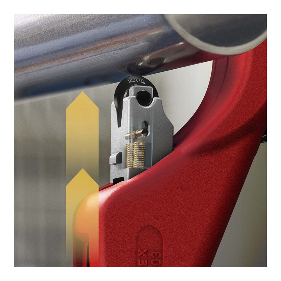 KNIPEX 90 31 03 BK TubiX® XL Rohrabschneider 260 mm