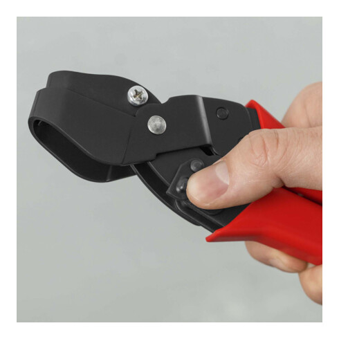 KNIPEX 90 61 16 Ausklinkzange mit Kunststoff-Hüllen brüniert 250 mm