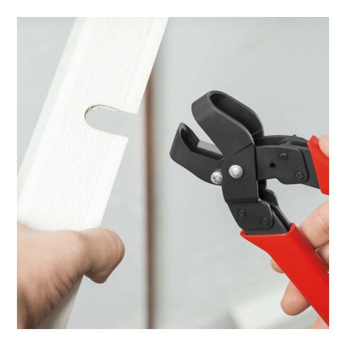 KNIPEX 90 61 16 Ausklinkzange mit Kunststoff-Hüllen brüniert 250 mm