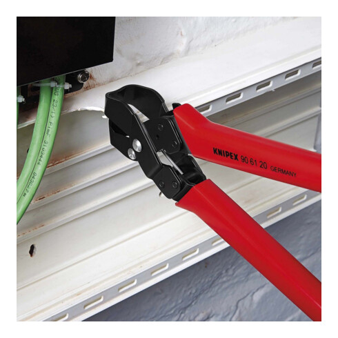 KNIPEX 90 61 20 Ausklinkzange mit Kunststoff-Hüllen brüniert 250 mm