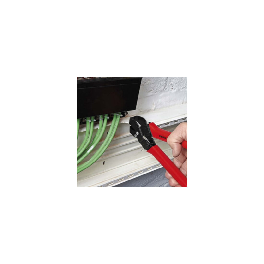 KNIPEX 90 61 20 EAN Ausklinkzange mit Kunststoff-Hüllen brüniert 250 mm