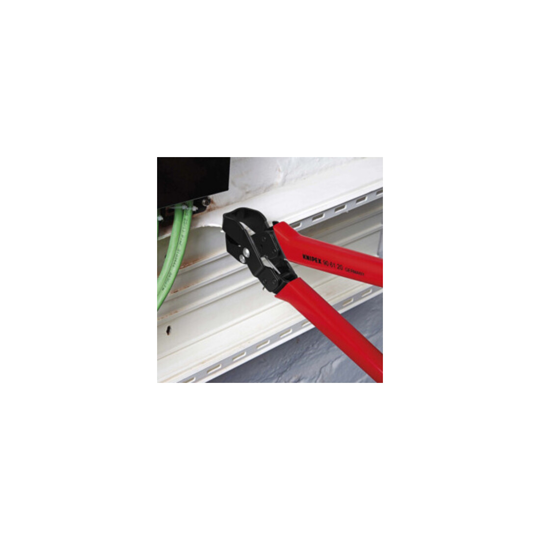 KNIPEX 90 61 20 EAN Ausklinkzange mit Kunststoff-Hüllen brüniert 250 mm