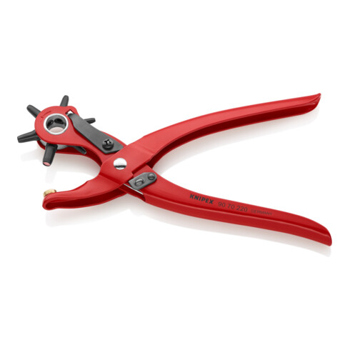 KNIPEX 90 70 220 EAN Revolverlochzange rot pulverbeschichtet 220 mm