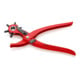 KNIPEX 90 70 220 Revolverlochzange rot pulverbeschichtet 220 mm-2