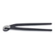 KNIPEX 91 00 200 EAN Fliesenlochzange (Papageienschnabelzange) schwarz atramentiert 200 mm-1