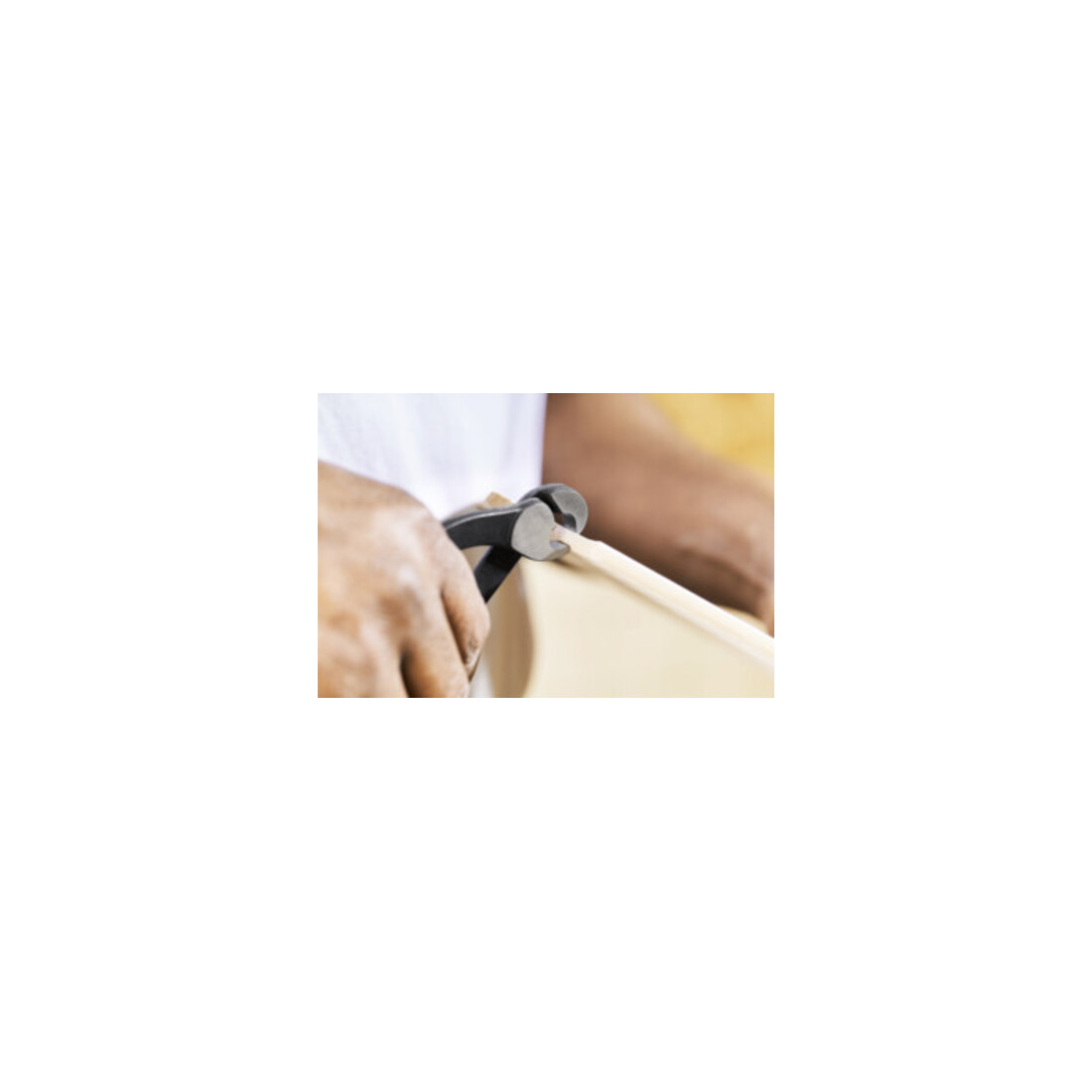 KNIPEX 91 00 200 EAN Fliesenlochzange (Papageienschnabelzange) schwarz atramentiert 200 mm
