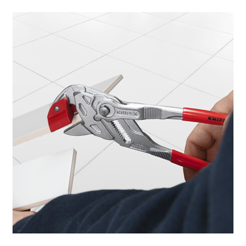 KNIPEX 91 13 250 Tegelbreek tang verchroomd 250 mm