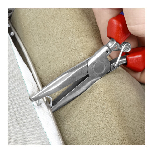 KNIPEX 91 92 180 bekledingsklemtang spiegelgepolijst 185 mm